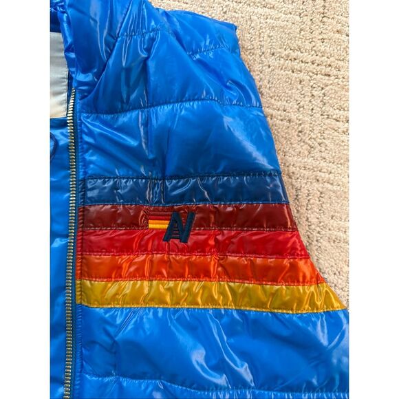 NWT WOMEN'S 5 STRIPE VEST in SNORKEL BLUE Size Large - Picture 9 of 13